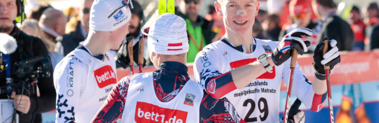 Johannes Lamparter (AUT), Einar Luraas Oftebro (NOR), (l-r)