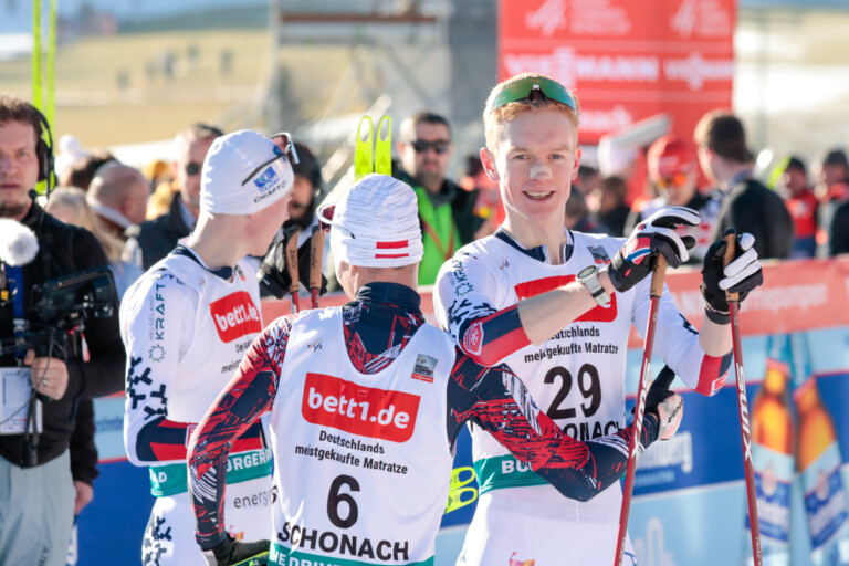Johannes Lamparter (AUT), Einar Luraas Oftebro (NOR), (l-r)