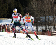 Johannes Lamparter (AUT), Jarl Magnus Riiber (NOR), (l-r)