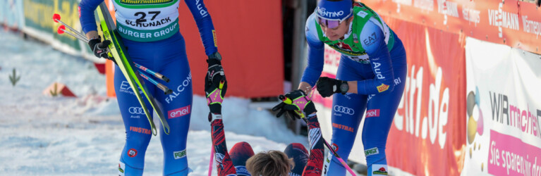 Daniela Dejori (ITA), Claudia Purker (AUT), Veronica Gianmoena (ITA), (l-r)