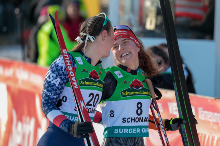 Annika Malacinski (USA), Nathalie Armbruster (GER), (l-r)
