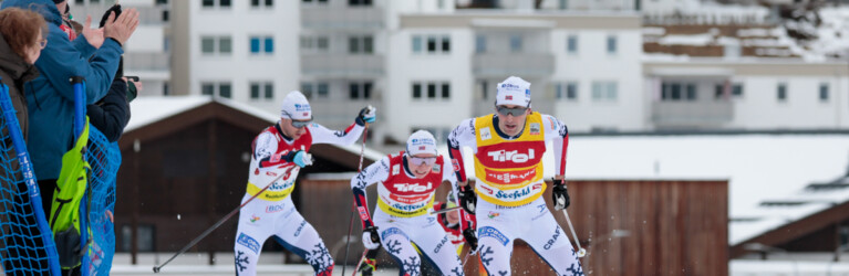 Joergen Graabak (NOR), Jens Luraas Oftebro (NOR), Jarl Magnus Riiber (NOR), (l-r)