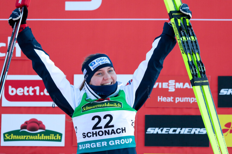 Machte viele Plätze gut: Marte Leinan Lund (NOR)