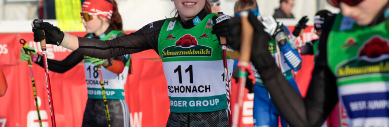 Jenny Nowak (GER) war vor dem Start noch guter Dinge.