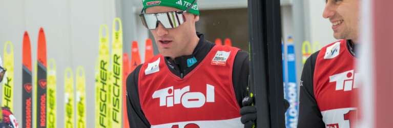 Wendelin Thannheimer (GER) und Terence Weber (GER) (l-r) auf dem Weg zum Start