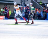 Jarl Magnus Riiber (NOR), Vinzenz Geiger (GER), (l-r)