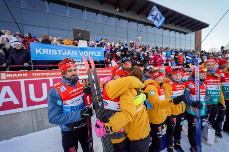 Johannes Rydzek (GER), Maria Gerboth (GER), Nathalie Armbruster (GER), (l-r)