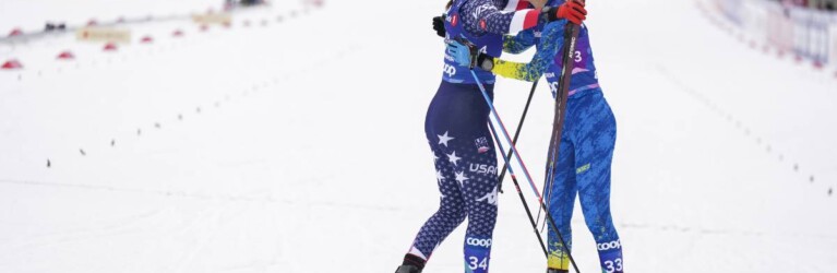 Ella Wilson (USA), Karina Kozlova (UKR), (l-r)