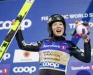 Weltmeisterin im Massenstart: Yuna Kasai (JPN)