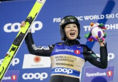 Weltmeisterin im Massenstart: Yuna Kasai (JPN)