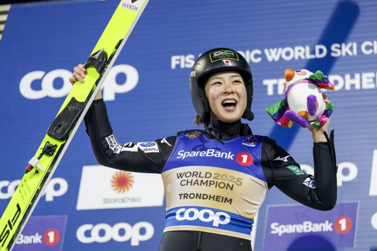 Weltmeisterin im Massenstart: Yuna Kasai (JPN)