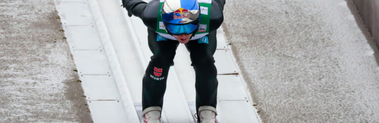 Vinzenz Geiger (GER) gewann das Springen.