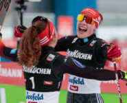Nathalie Armbruster (GER), Jenny Nowak (GER), (l-r)