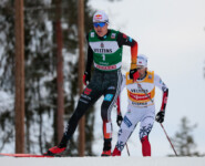 Vinzenz Geiger (GER), Jarl Magnus Riiber (NOR), (l-r)