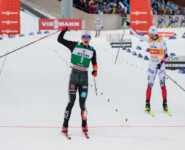 Vinzenz Geiger (GER), Jarl Magnus Riiber (NOR), (l-r)