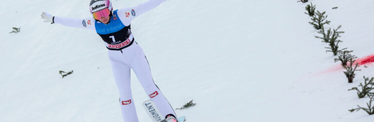 Die Sprungform passt: Annalena Slamik (AUT)
