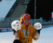 Nathalie Armbruster (GER) gewinnt den Gesamtweltcup und die Compact-Wertung.