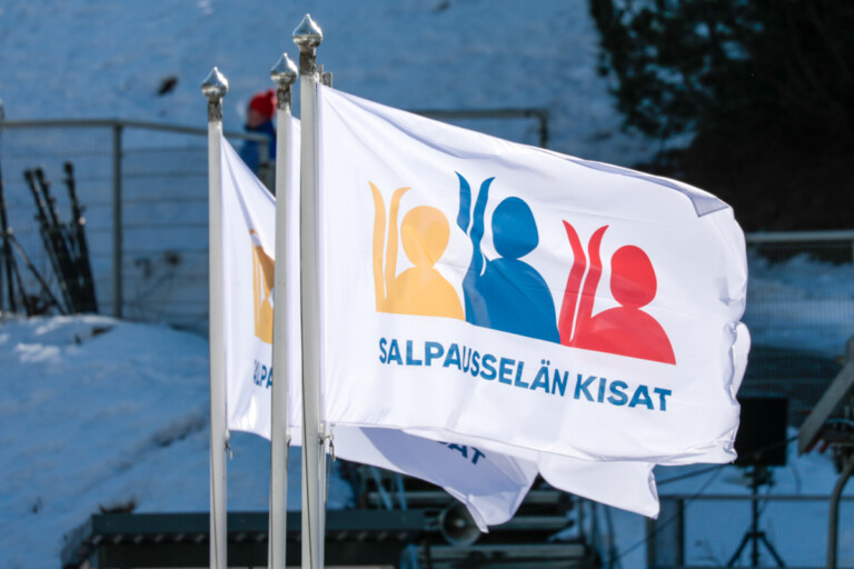 Flagge der Lahti Ski Games