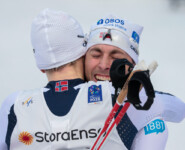 Joergen Graabak (NOR), Jarl Magnus Riiber (NOR), (l-r)