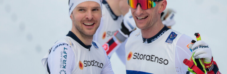 Joergen Graabak (NOR), Espen Bjoernstad (NOR), (l-r)