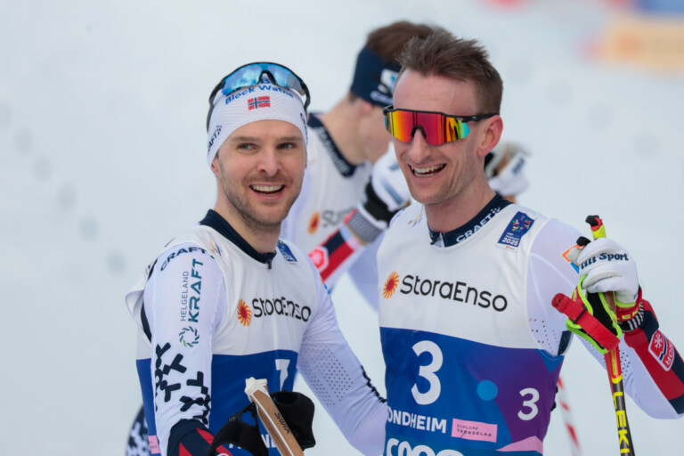 Joergen Graabak (NOR), Espen Bjoernstad (NOR), (l-r)