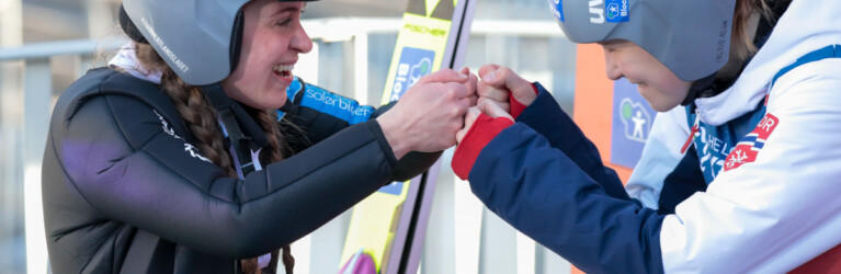 Hanna Midtsundstad (NOR), Ingrid Laate (NOR), (l-r)