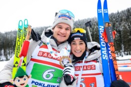 Biathlon Weltcup Pokljuka: Schweizer Duo Gasparin/Hartweg gewinnt Single Mixed Staffel