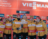 Nathalie Armbruster (GER), Ronja Loh (GER), Svenja Wuerth (GER), Trine Goepfert (GER), Jenny Nowak (GER), Maria Gerboth (GER), (l-r)