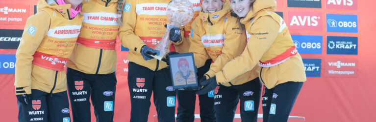 Nathalie Armbruster (GER), Ronja Loh (GER), Svenja Wuerth (GER), Trine Goepfert (GER), Jenny Nowak (GER), Maria Gerboth (GER), (l-r)