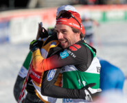 Vinzenz Geiger (GER), Johannes Rydzek (GER), (l-r)