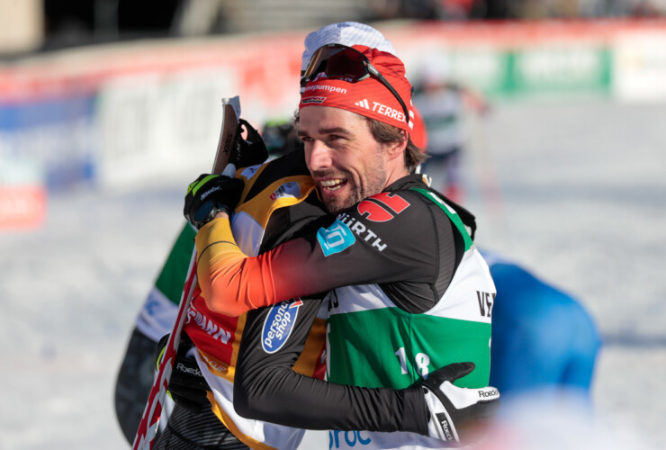 Vinzenz Geiger (GER), Johannes Rydzek (GER), (l-r)