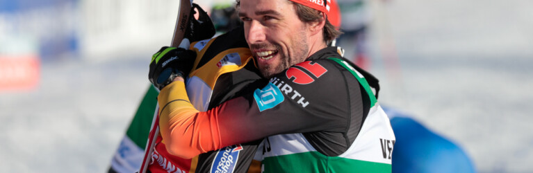 Vinzenz Geiger (GER), Johannes Rydzek (GER), (l-r)