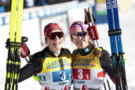 Interview mit Laura Gimmler und Coletta Rydzek zum Teamsprint-Sieg in Lahti