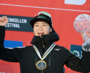 Massenstart-Siegerin Haruka Kasai (JPN)