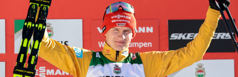 Julian Schmid (GER) wurde Dritter in Lahti.
