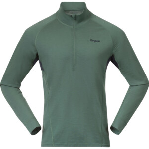 Bergans Herren Inner:Pure Merino Half Zip Longsleeve