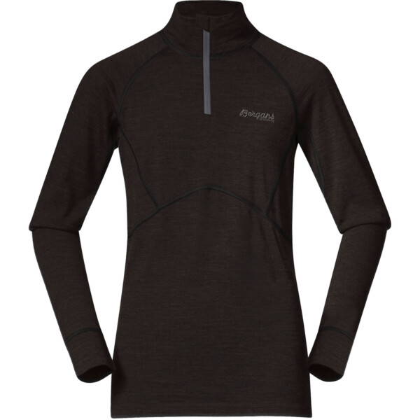 Bergans Kinder Inner:Pure Merino Half Zip Longsleeve