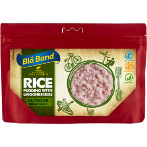 Blå Band Milchreis mit Preiselbeeren