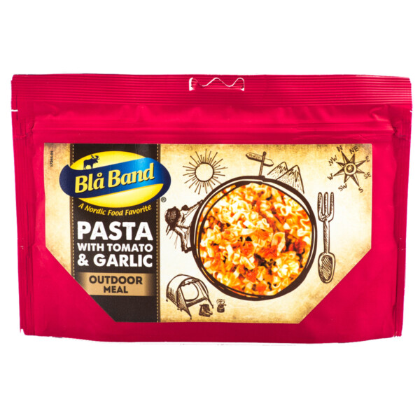 Blå Band Pasta mit Tomaten & Knoblauch