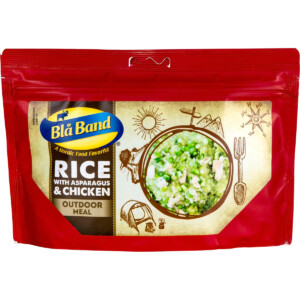Blå Band Reis mit Spargel & Hühnchen