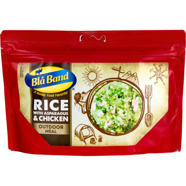 Blå Band Reis mit Spargel & Hühnchen