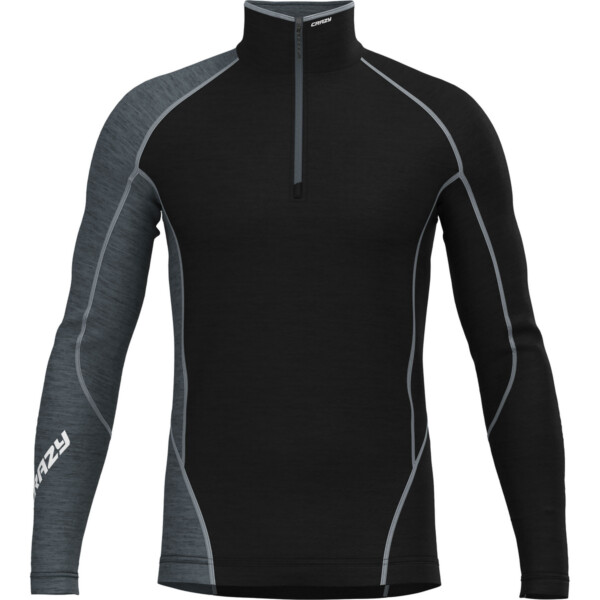 Crazy Herren Fahrenheit Zip Longsleeve