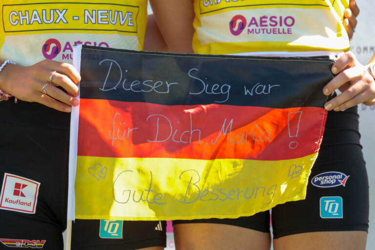 Genesungswünsche für Maria Gerboth (GER)