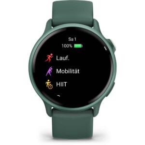 Garmin vívoactive 6 Jaspisgrün Sportuhr Unisex (Grün one size Größe)