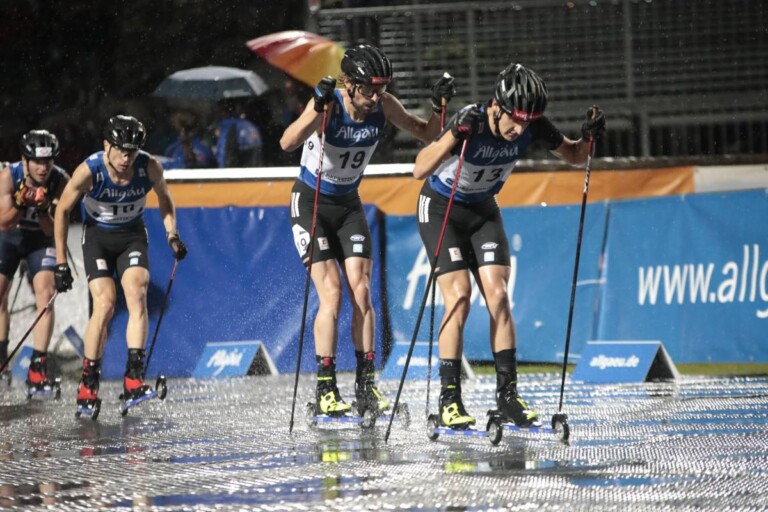 Johannes Rydzek (GER), Julian Schmid (GER), (l-r)
