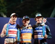 Vinzenz Geiger (GER), Stefan Rettenegger (AUT), Thomas Rettenegger (AUT), (l-r)