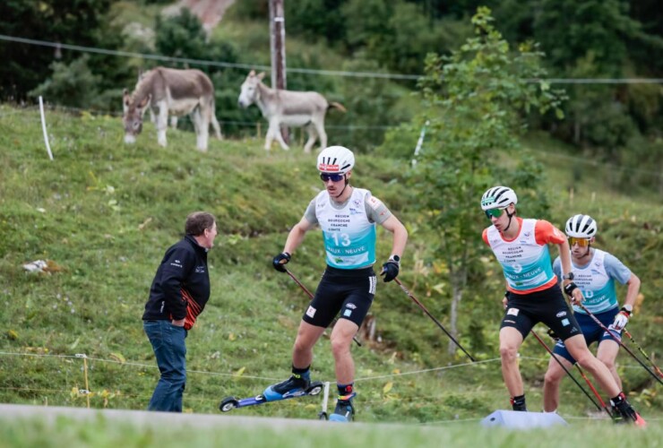 Tristan Sommerfeldt (GER), Simon Mach (GER), Christian Deuschl (AUT), (l-r)