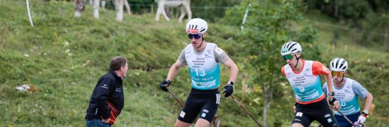 Tristan Sommerfeldt (GER), Simon Mach (GER), Christian Deuschl (AUT), (l-r)