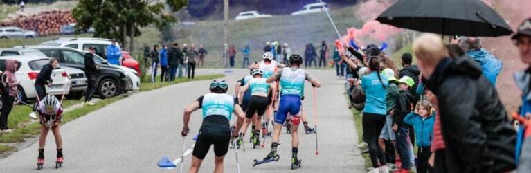 Edgar Vallet (FRA), Matteo Baud (FRA), Simon Mach (GER), Jan Vytrval (CZE), (l-r)