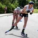 Teja Pavec (SLO), Jenny Nowak (GER), (l-r)